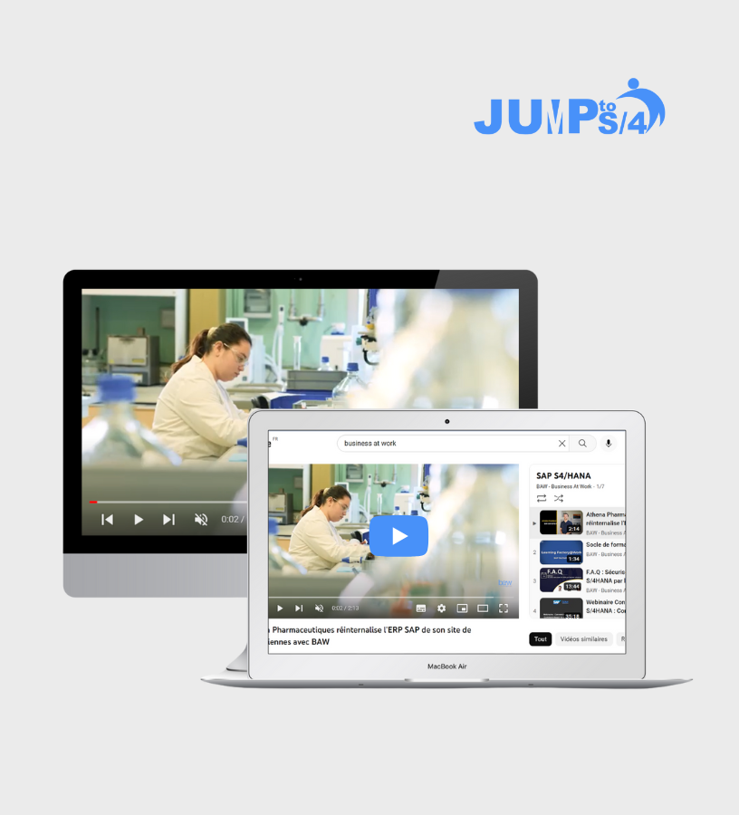 Vidéos YouTube BAW pour en savoir plus sur S/4Hana