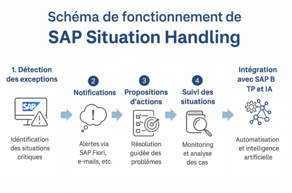 Schéma de fonctionnement de SAP Situation Handling