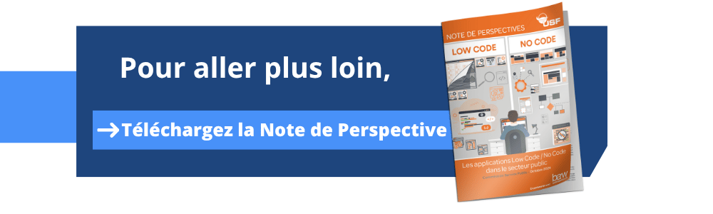 Low Code, No Code, Téléchargez la Note de Perspective